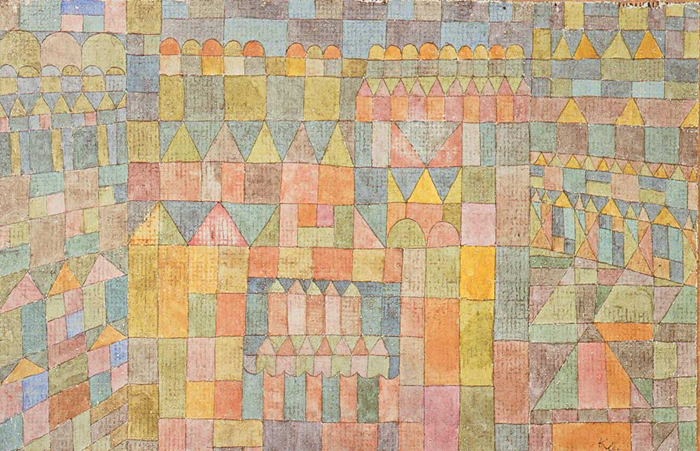 Paul Klee Pert Tapınağından Bir Köşe
