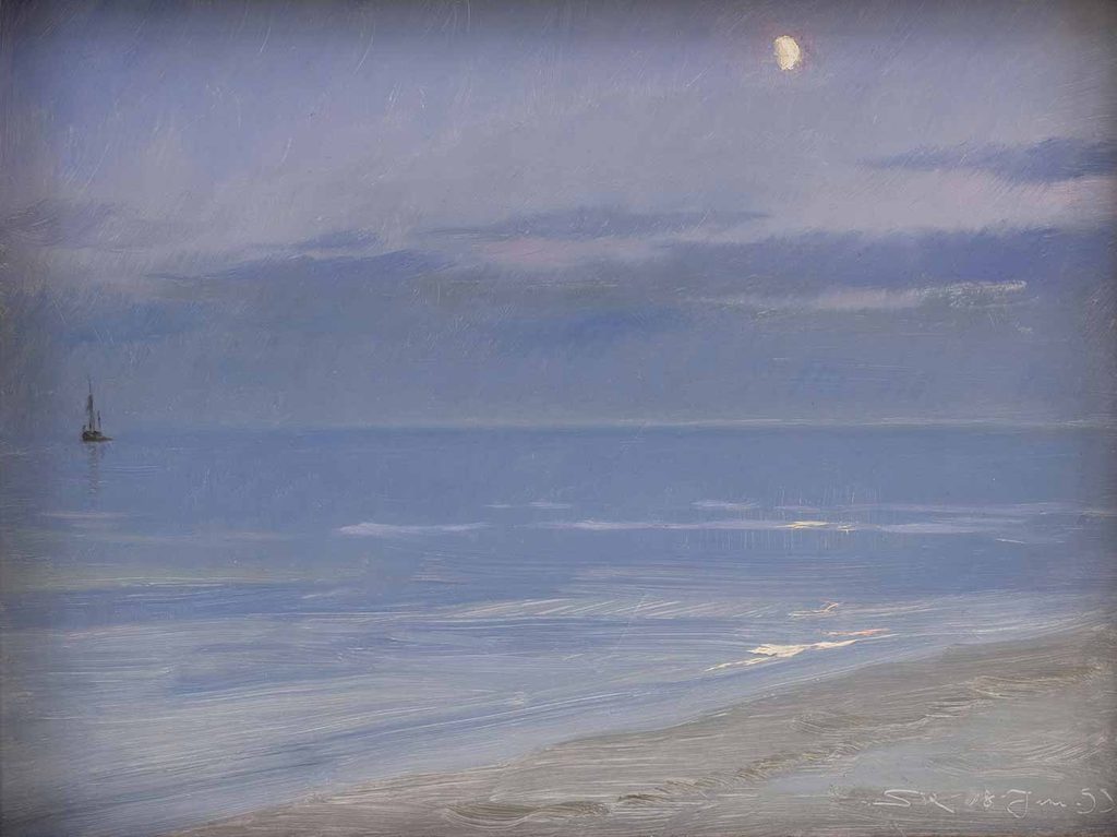Peder Severin Krøyer Skagen Sahilinde Mehtap