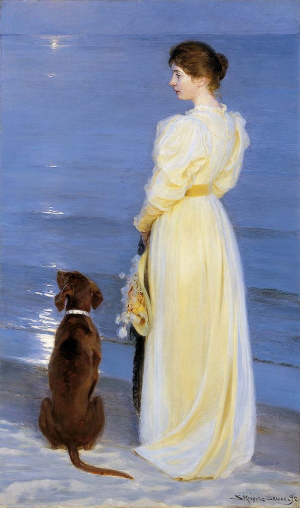 Peder Severin Krøyer Skagen'de Yaz Akşamı