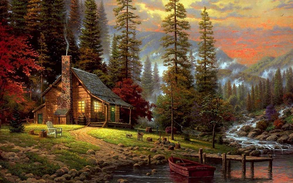 Thomas Kinkade Tabiat