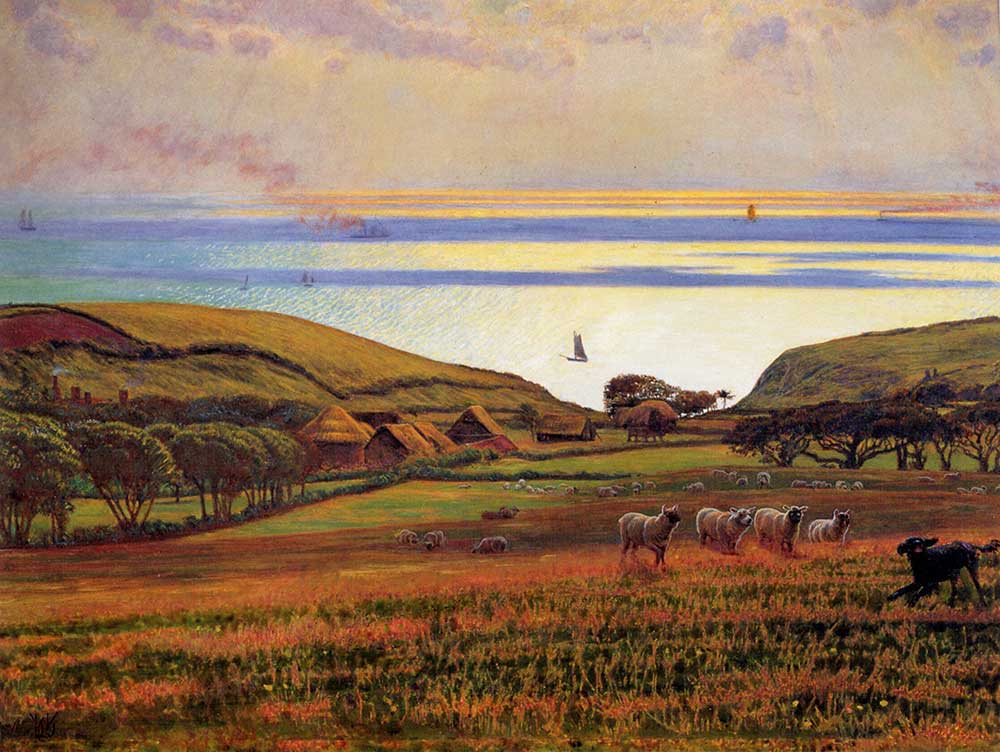 William Holman Hunt Denizde Güneş Işığı