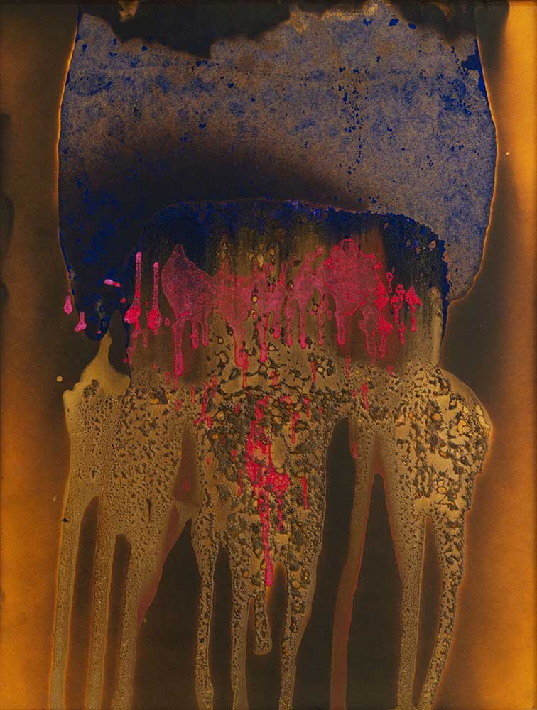 Yves Klein İsimsiz Ateş Renkleri
