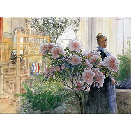 Carl Larsson Açelyalar