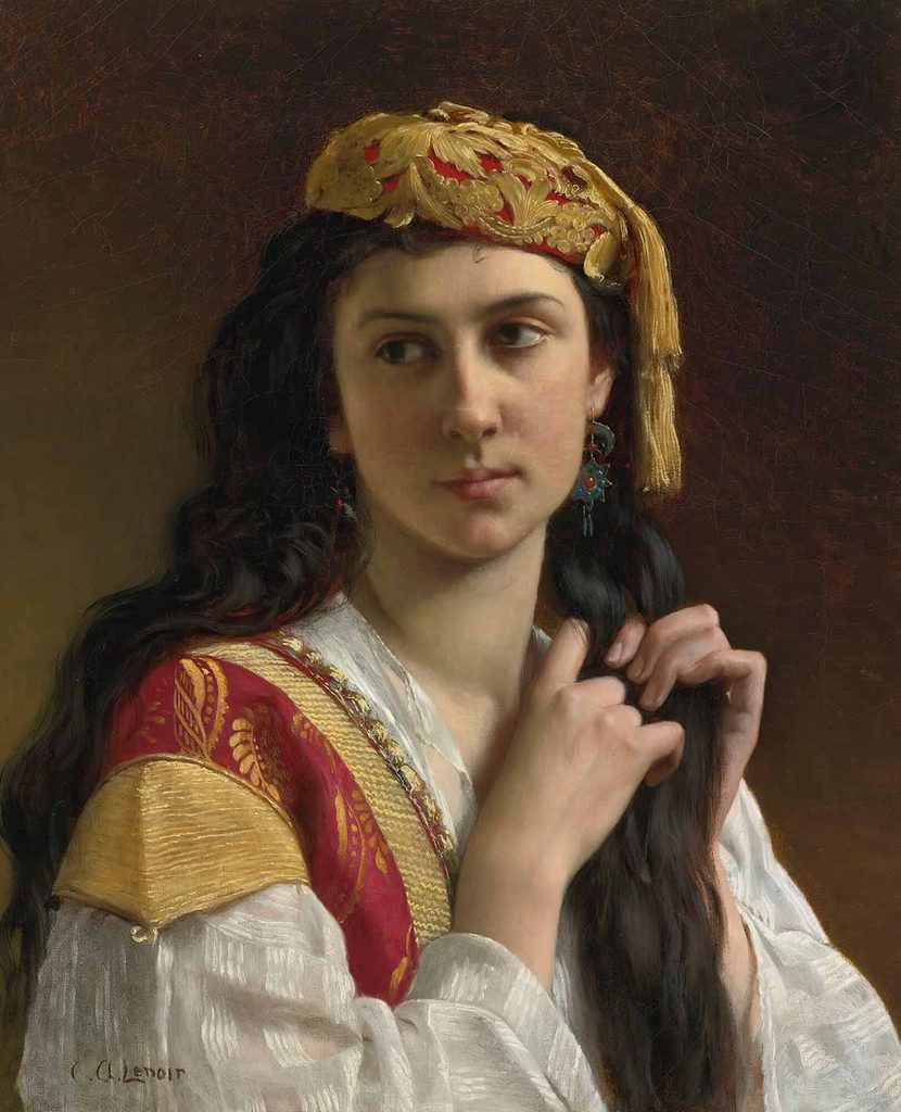 Charles Amable Lenoir Hülyalı Kadın