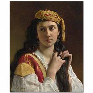 Charles Amable Lenoir Hülyalı Kadın