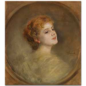 Franz von Lenbach Lily von Poschinger