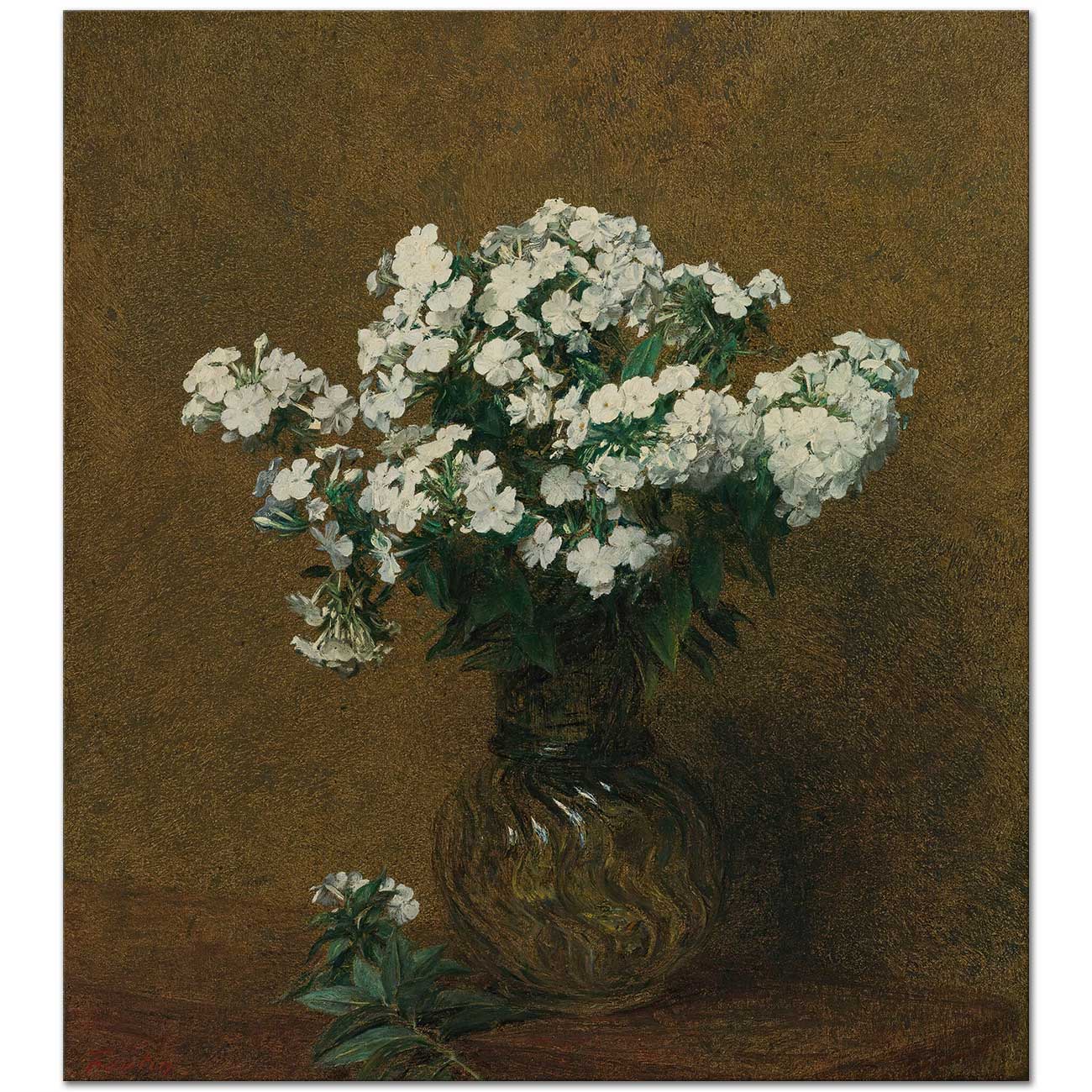 Henri Fantin Latour Vazoda Çiçekler