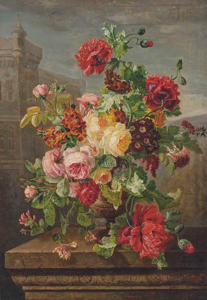 Jean Pierre Lays Vazoda Çiçekler