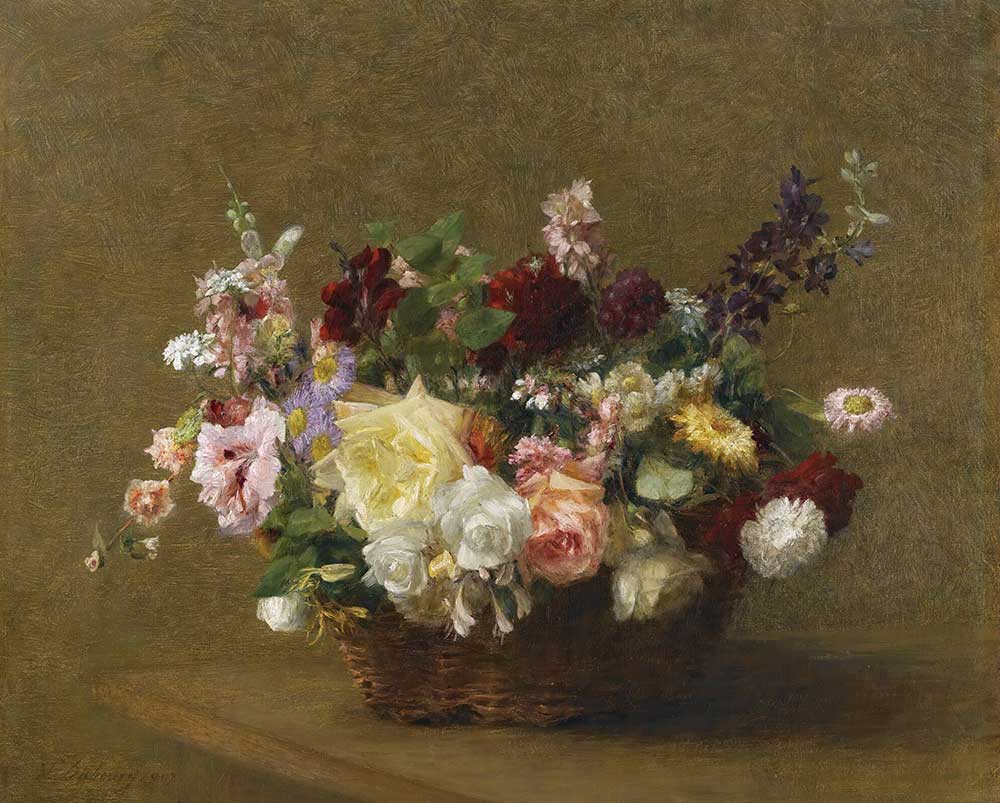 Victoria Fantin Latour Çiçek Buketi