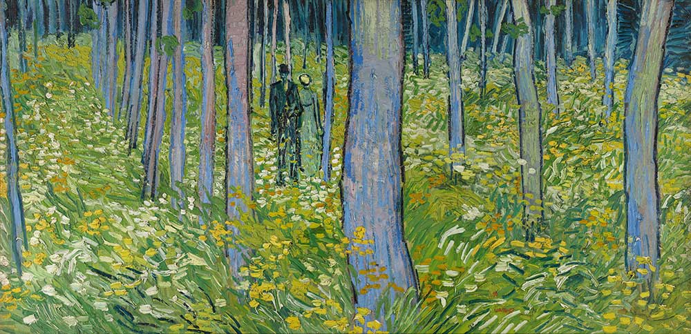 Vincent van Gogh Ağaç Altındaki Çalılar