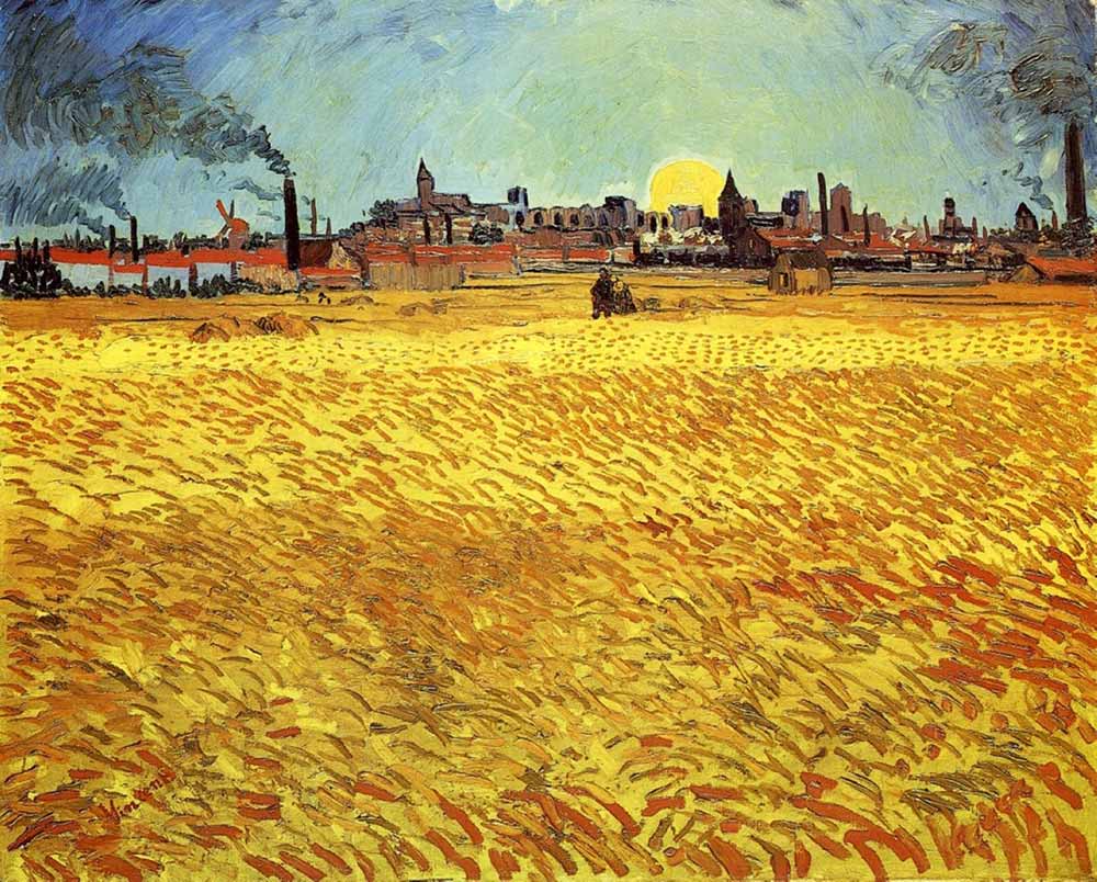 Vincent van Gogh Arles'de Yaz Akşamı