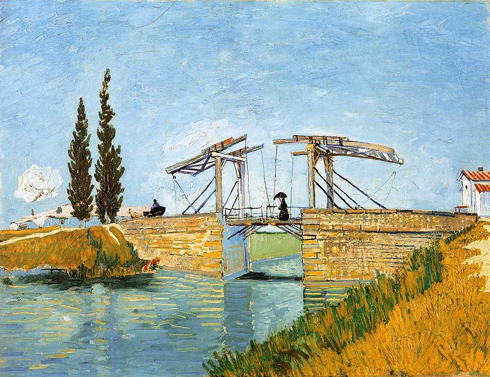Vincent van Gogh Arles'te Langlois Köprüsü