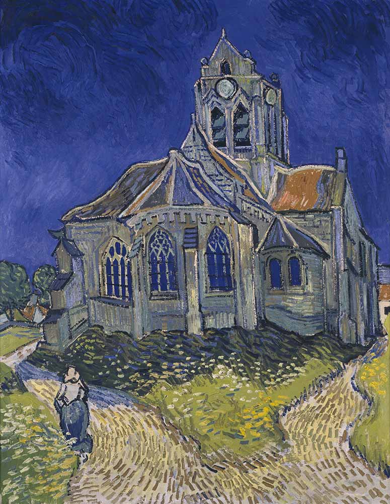 Vincent van Gogh Auvers Kilisesi