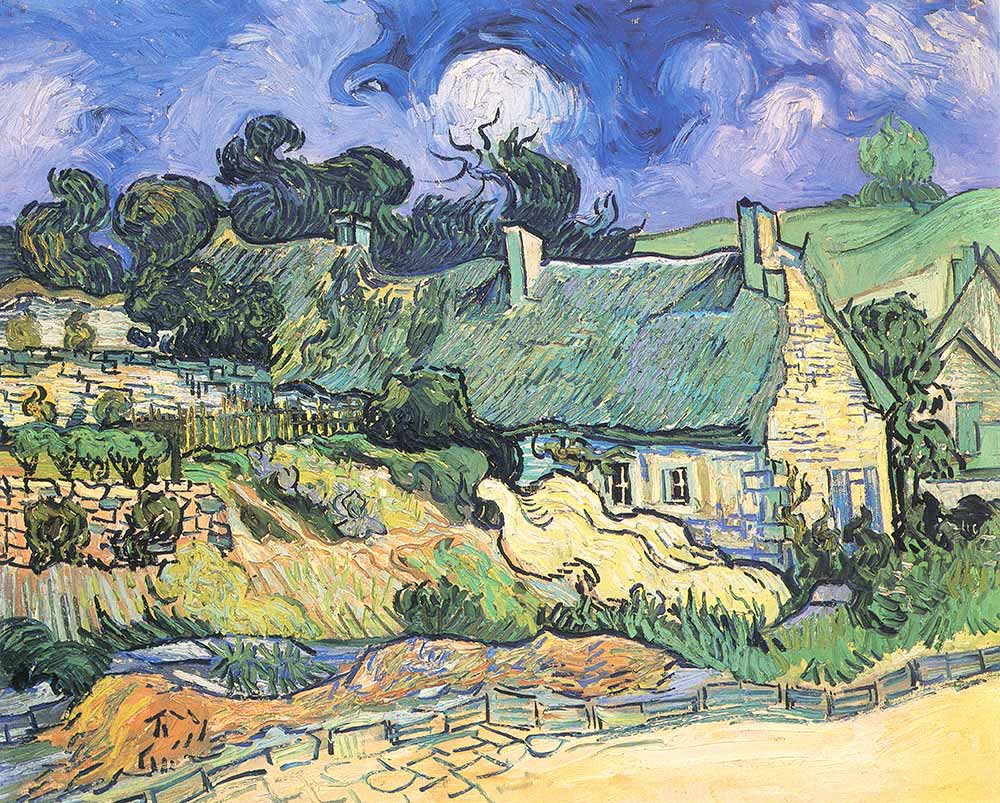 Vincent van Gogh Auvers'te Evler