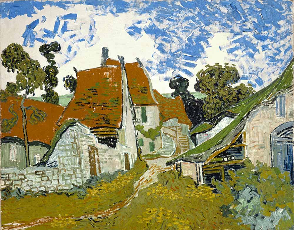 Vincent van Gogh Auvers'de Sokak
