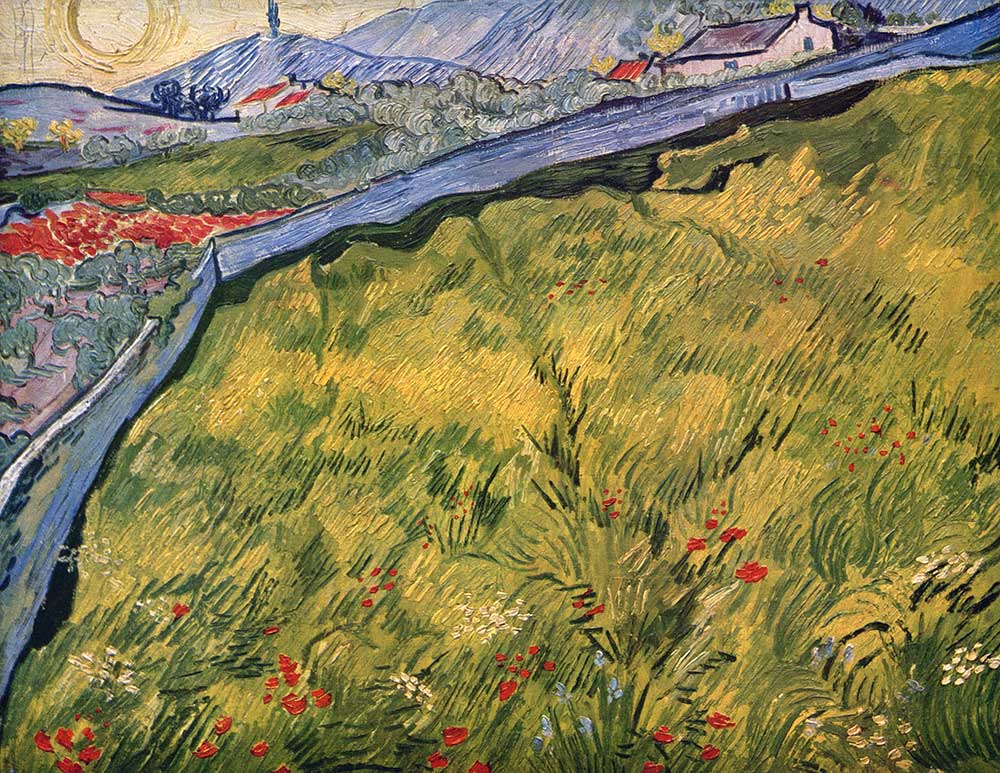 Vincent van Gogh Biçilmiş Çimenlik