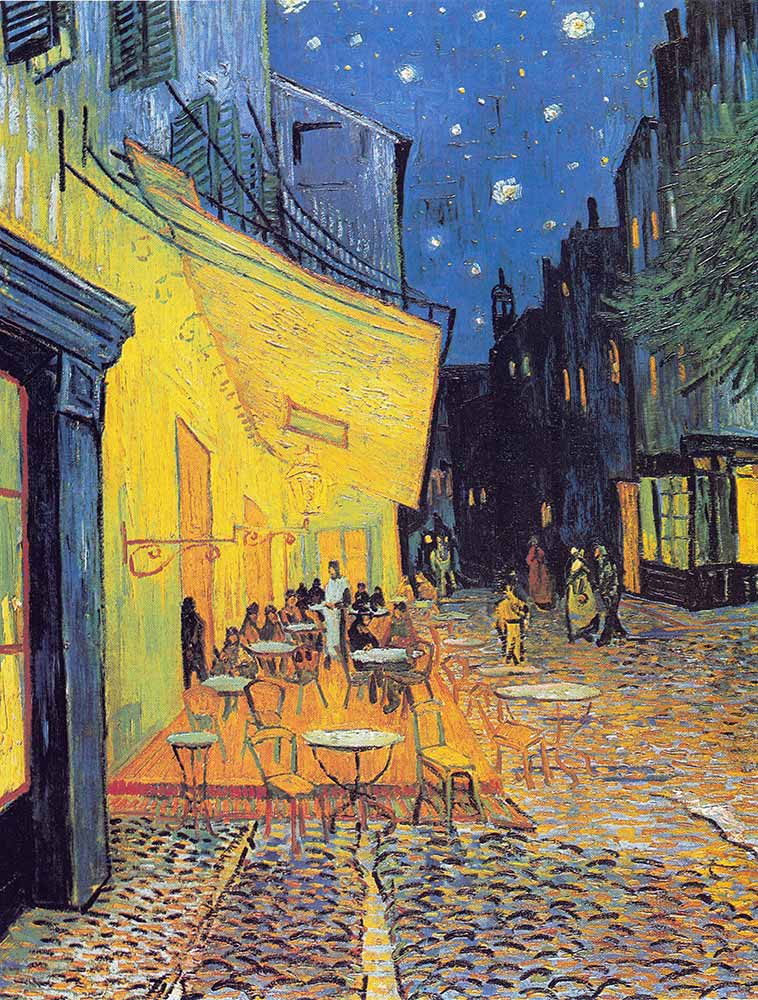 Vincent van Gogh Cafe Terasında Gece