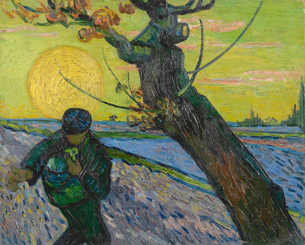 Vincent van Gogh Çiftçi Tablosu