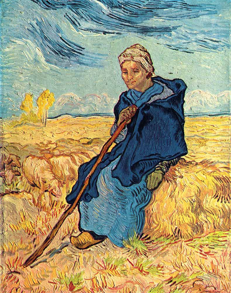 Vincent van Gogh Kadın Çoban