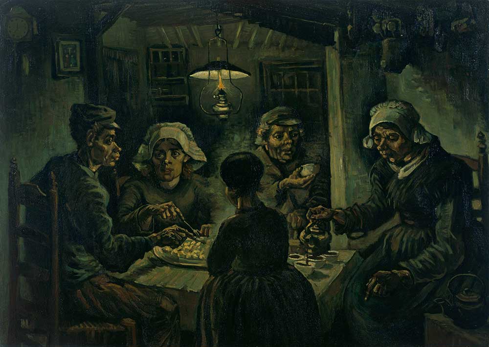 Vincent van Gogh Patates Yiyenler
