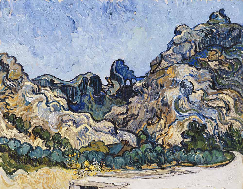 Vincent van Gogh Saint Remy Tepesi