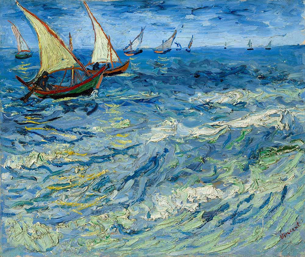 Vincent van Gogh Saintes Maries Denizi