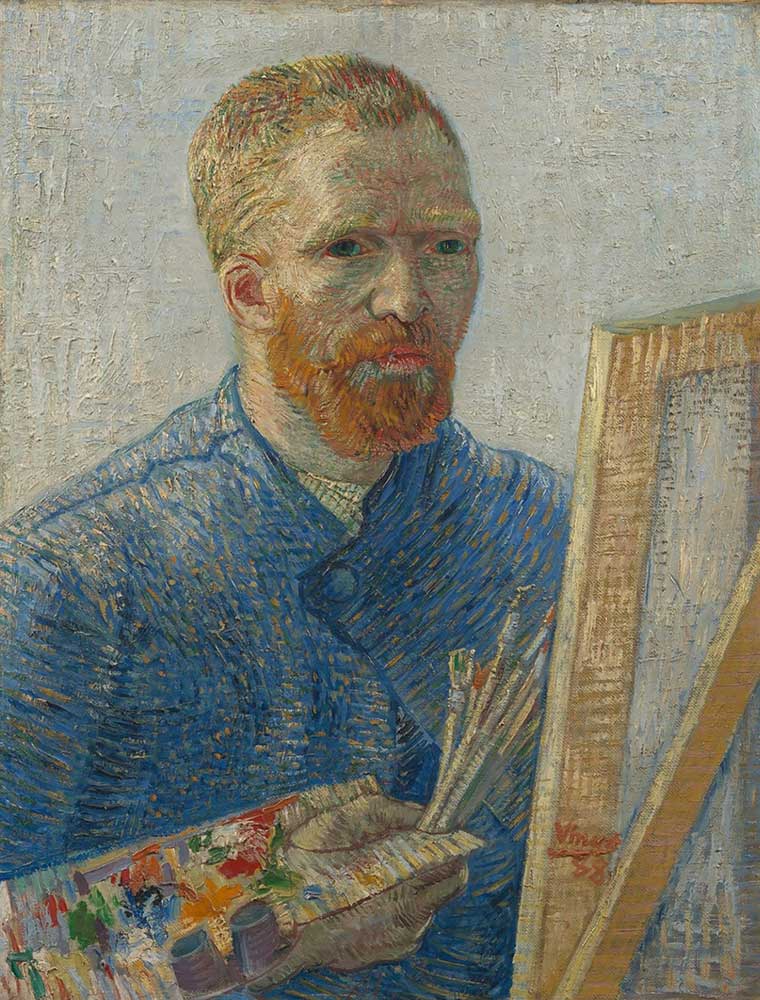 Vincent van Gogh Tuval Başında