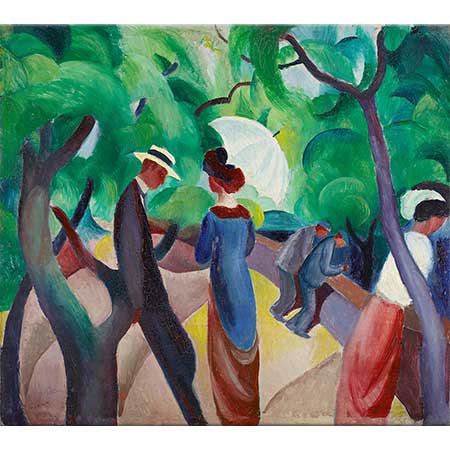 August Macke Gezinti Yeri