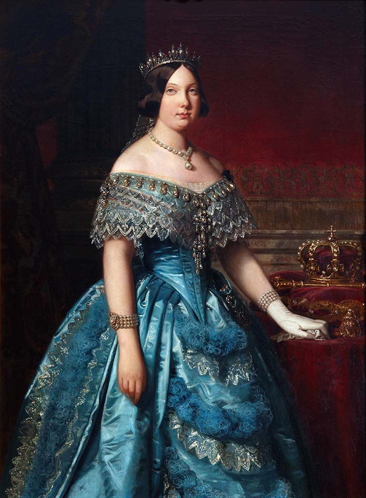 Federico de Madrazo Kuntz İspanya Kraliçesi II. Isabel