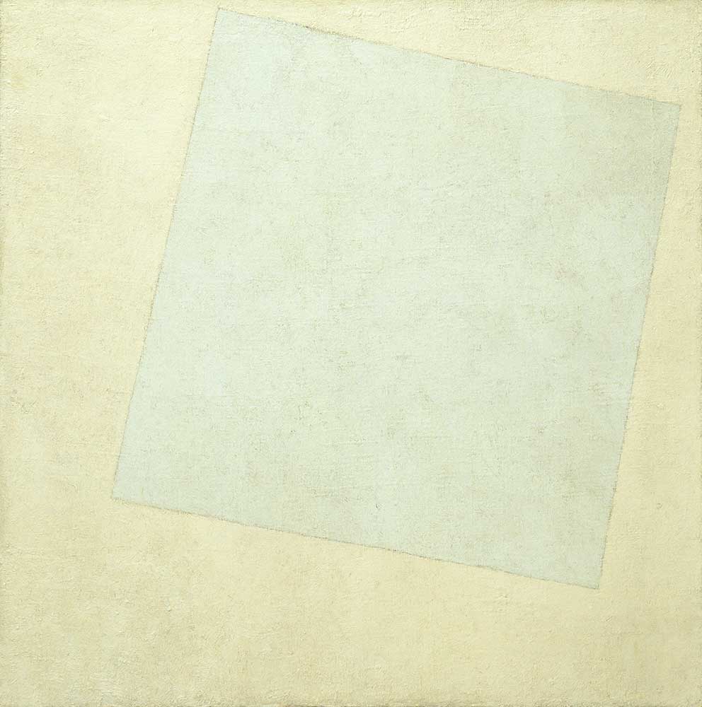 Kazimir Malevich Beyaza Beyaz Suprematist Kompozisyon
