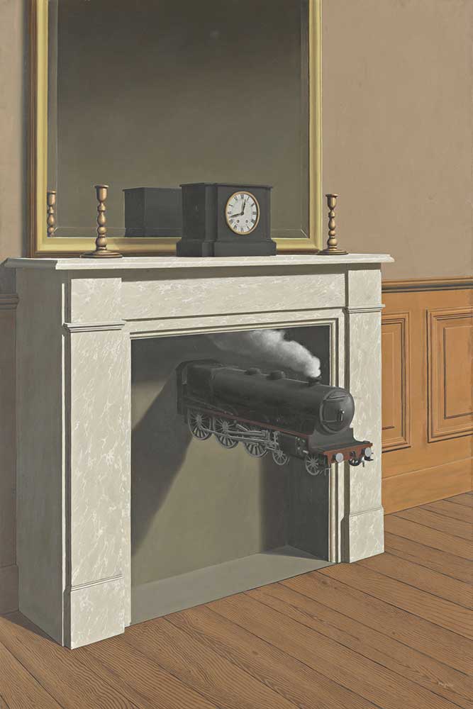 Rene Magritte Sabitlenmiş Zaman