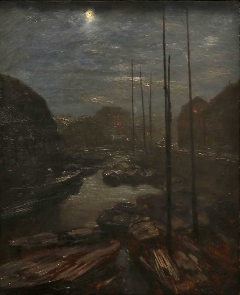 Adolph von Menzel Mehtapta Friedrichsgracht