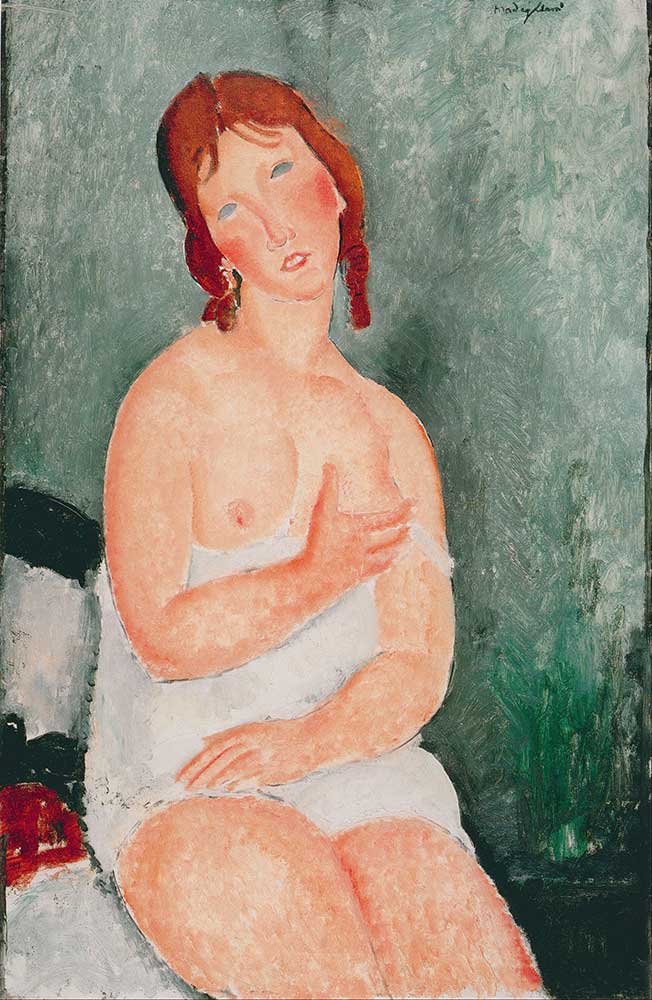 Amedeo Modigliani Genç Kadın