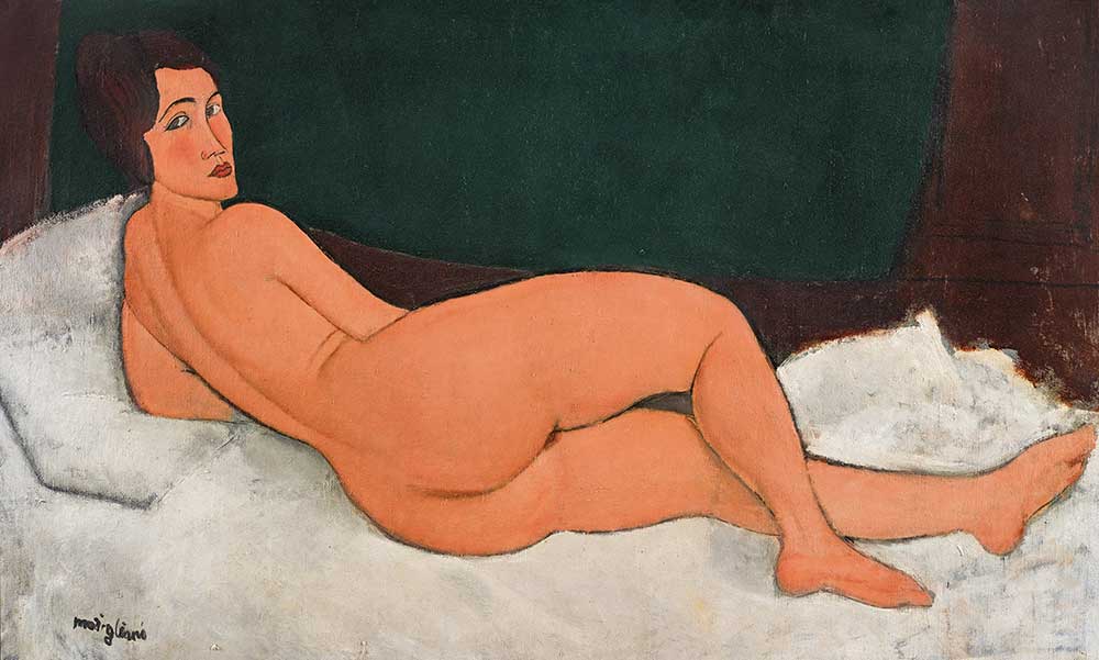 Amedeo Modigliani Yatan Nü