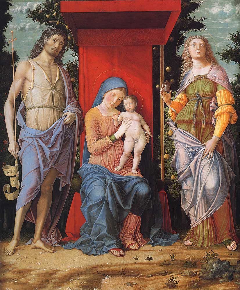 Andrea Mantegna Virgin ve Çocuğu