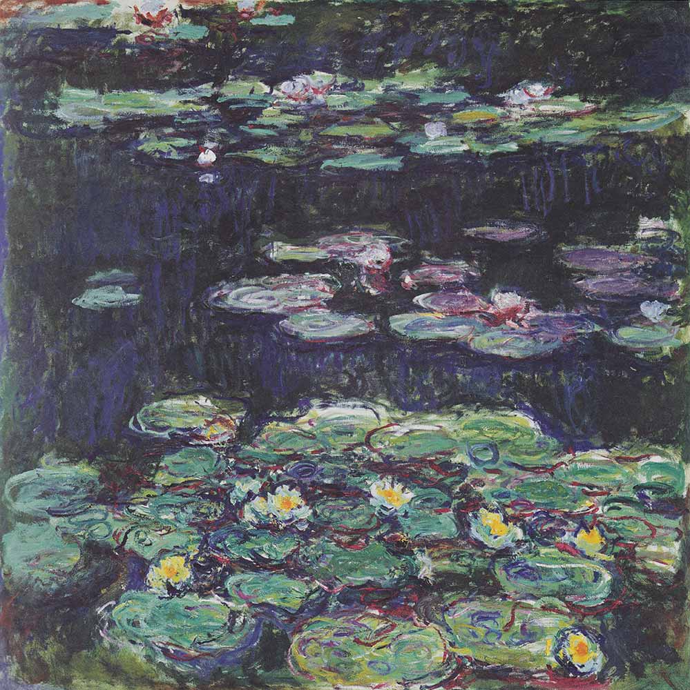 Claude Monet Beyaz ve Sarı Nilüferler
