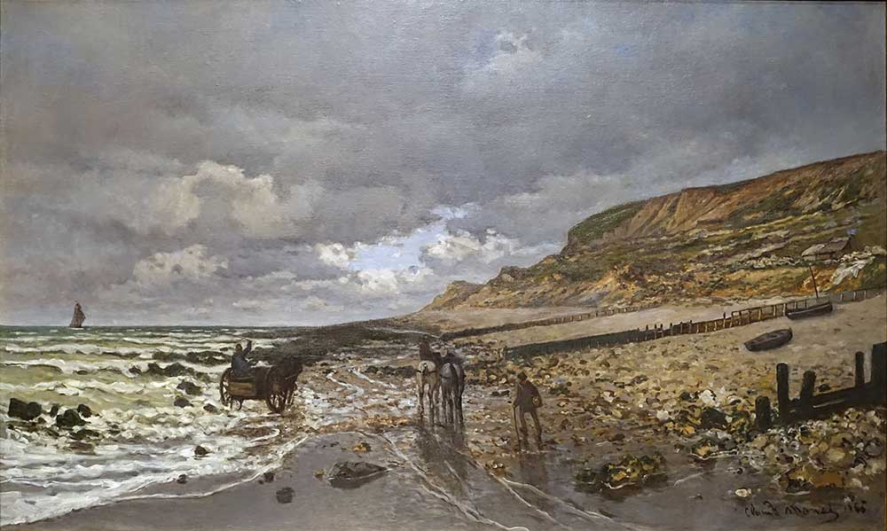 Claude Monet Heve Burnu ve Gelgit