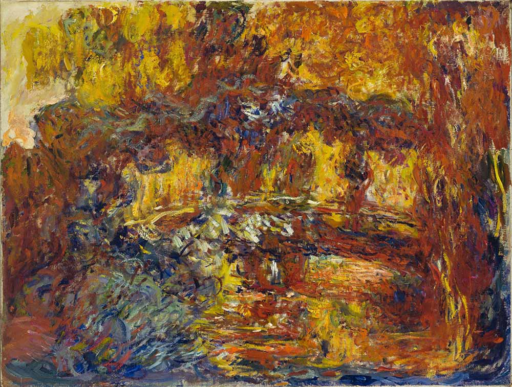 Claude Monet Japon Yürüyüş Köprüsü