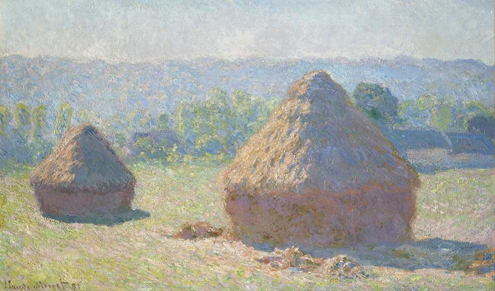 Claude Monet Saman Yığınları Yaz Sonu