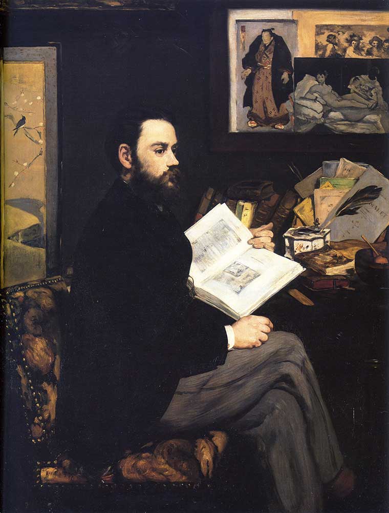 Edouard Manet Emile Zola'nın Portresi