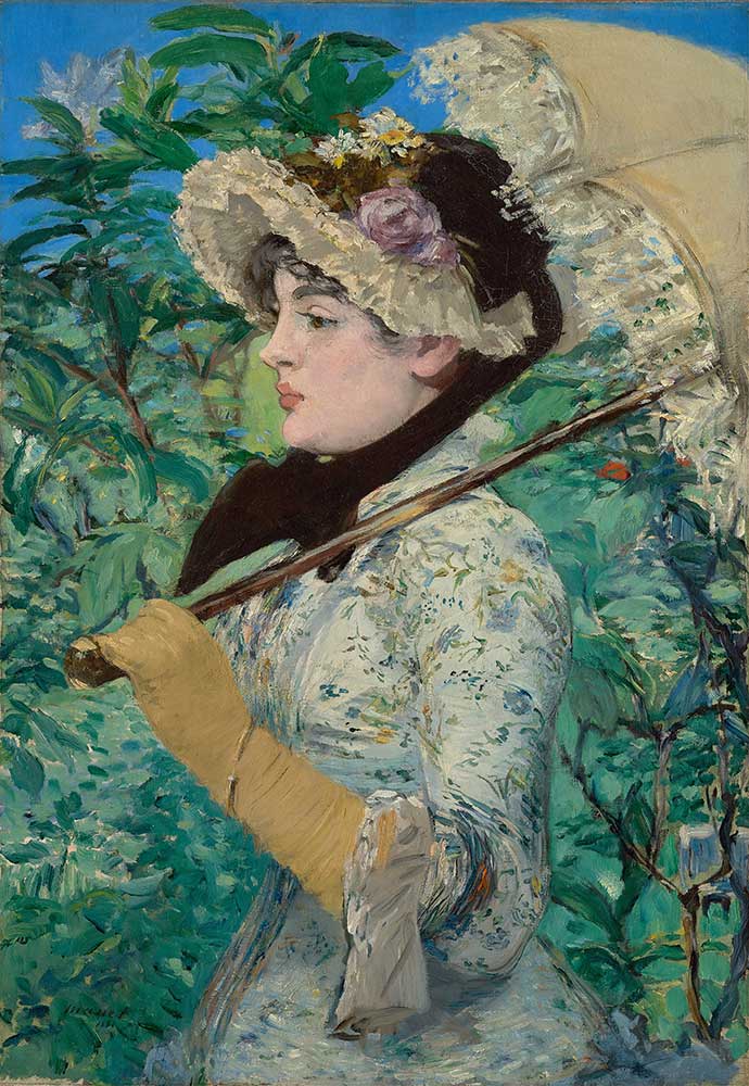 Edouard Manet İlkbaharda Jeanne