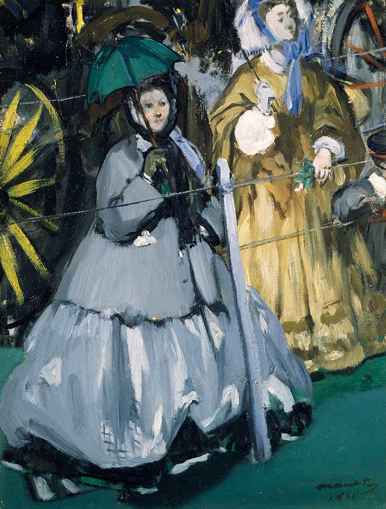 Edouard Manet Yarış Seyircileri