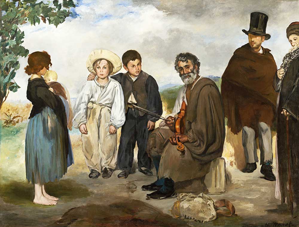 Edouard Manet Yaşlı Müzisyen