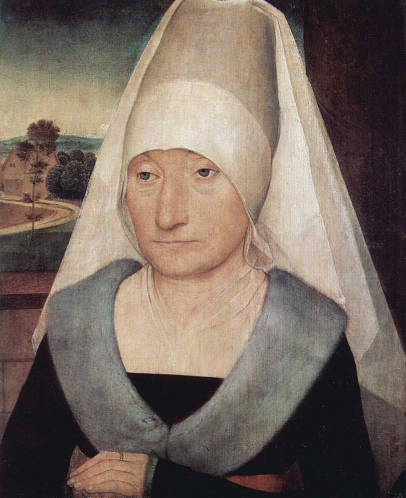 Hans Memling Yaşlı Kadın Portresi