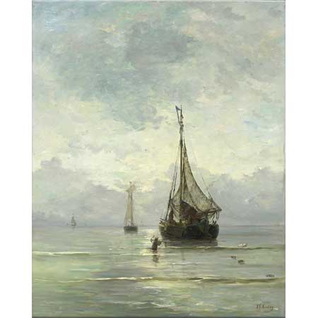 Hendrik Willem Mesdag Durgun Deniz