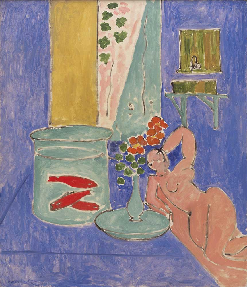 Henri Matisse Altın Balığı ve Heykel