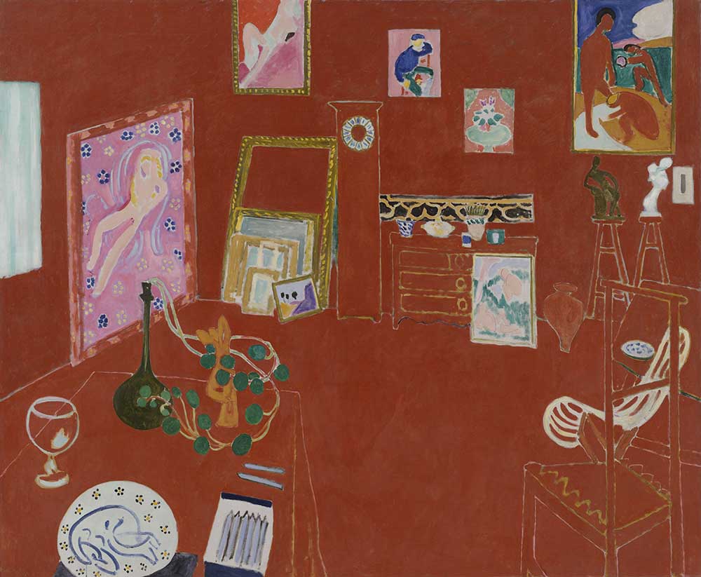 Henri Matisse Kırmızı Stüdyo