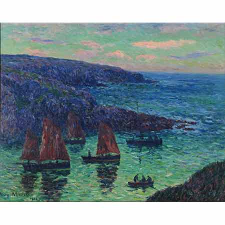 Henry Moret Douëlan'da Akşam