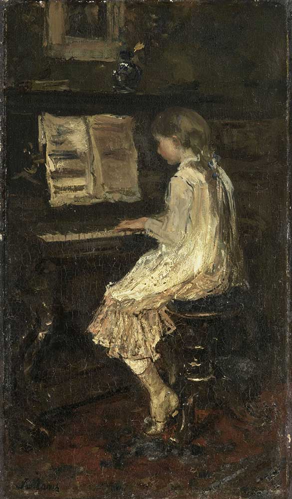 Jacob Maris Piyano Çalan Kız