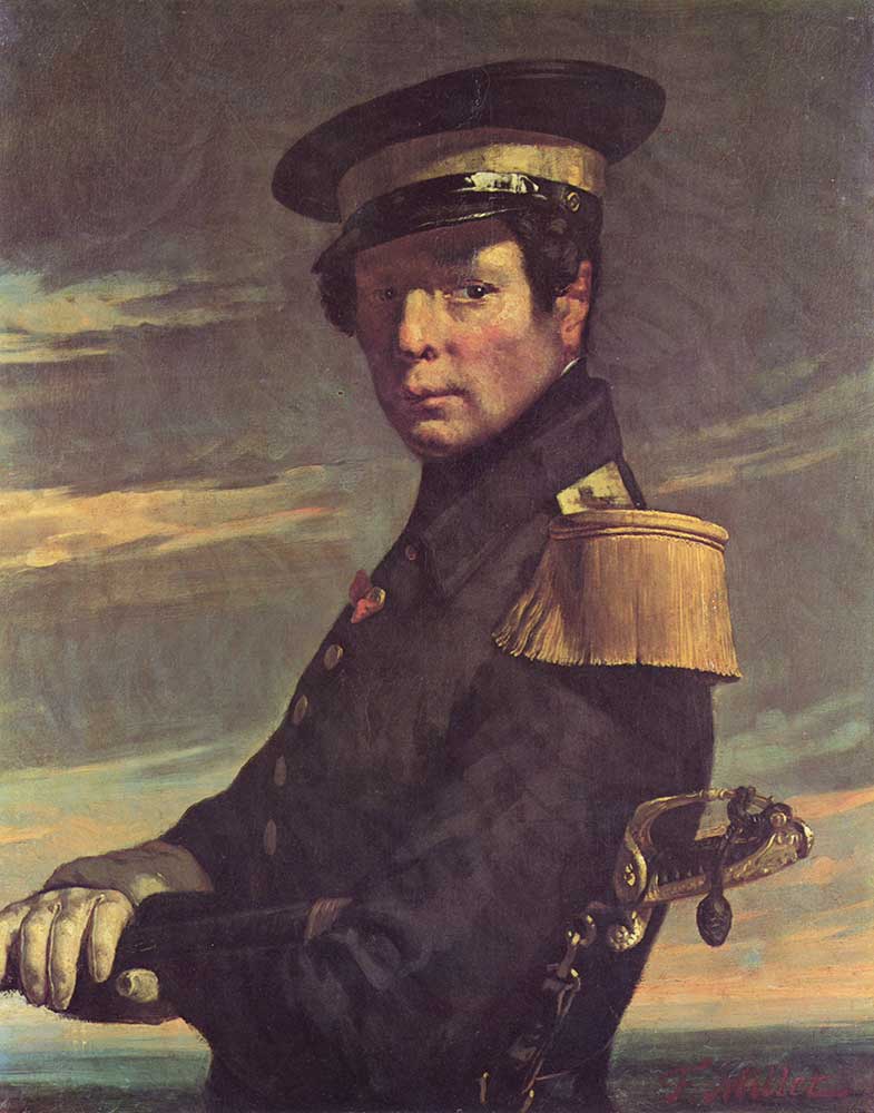 Jean François Millet Bir Deniz Subayının Resmi